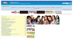 Desktop Screenshot of india-forums.tv