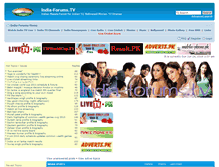 Tablet Screenshot of india-forums.tv